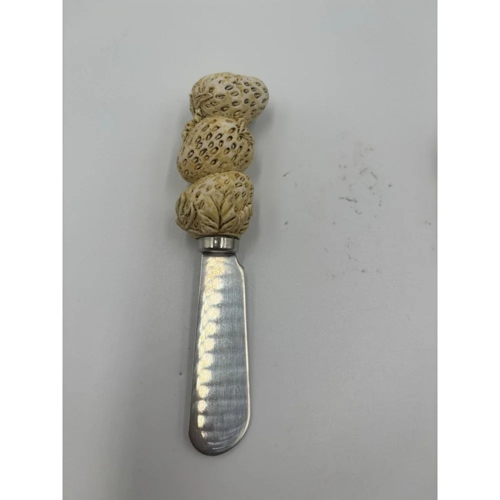Fruit Cheese/Butter Knives Set Of 4 Boston Warehouse Stainless Steel.‎